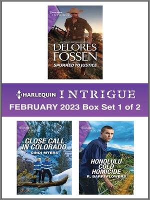 cover image of Harlequin Intrigue February 2023--Box Set 1 of 2